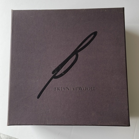 Snakeskin BRIAN ATWOOD Biella Heels, size 9 - Picture 8 of 9